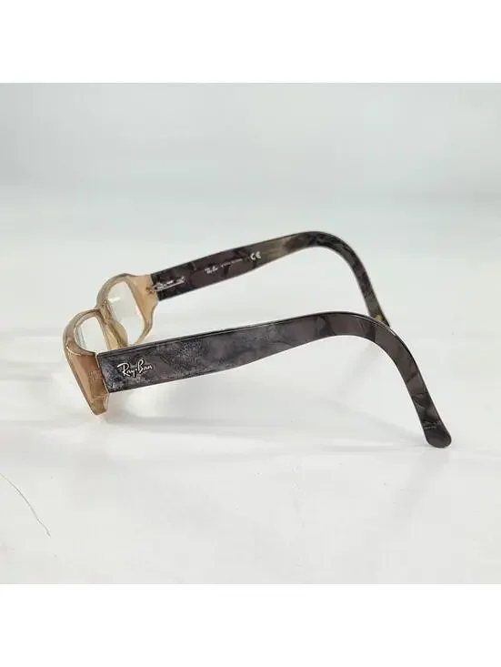 Ray-Ban Eyeglasses Frames RB 5185 2436 Brown Clear Tortoise 53-14-135 - Picture 6 of 12